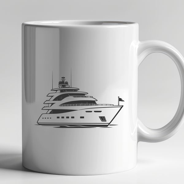 Free SVG Boat Clip Art A high-quality illustration of a boat, suitable for vector art projects.