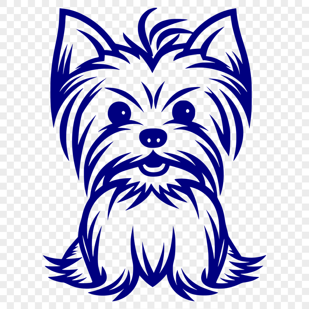 Free Unique Yorkshire Terrier Vector Image