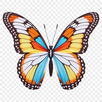 Large, transparent butterfly PNG with a clear background for commercial or personal use.