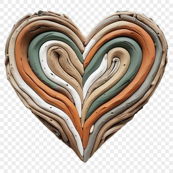 A heart icon with a clear background, suitable for graphic designs and digital projects.