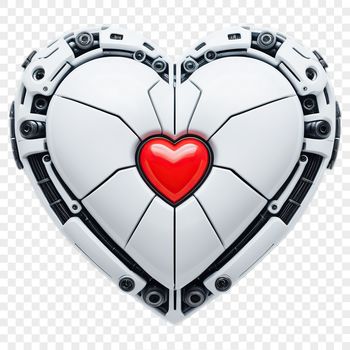 A simple heart icon with a transparent background.