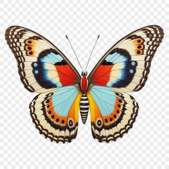 A colorful butterfly with intricate details, perfect for commercial and personal projects.
