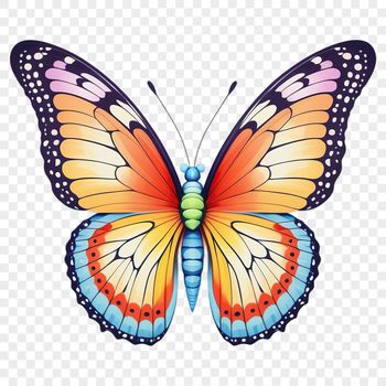 A colorful insect with delicate wings, suitable for commercial or personal use.