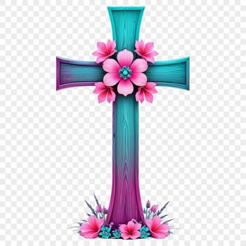 A transparent high resolution crucifix icon with a clear background.
