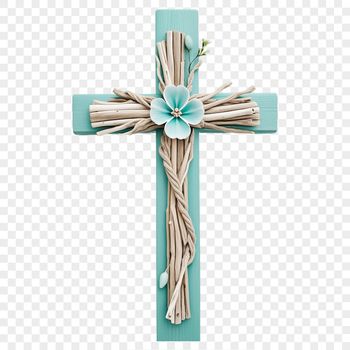A high resolution transparent PNG of a Crucifix with clear background.