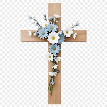 A high-resolution PNG image of a crucifix with a clear background.