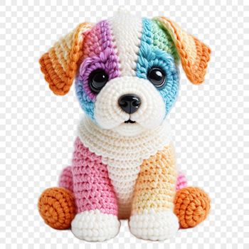 A high-resolution transparent image of a playful puppy in a clear background, suitable for digital and print use.