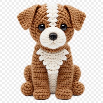 A high-resolution image of a cute puppy with a clear transparent background.