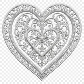 A free, transparent heart icon with a clear background in high resolution for commercial and personal use.