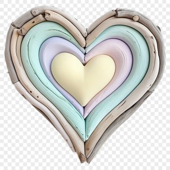 A free, transparent heart icon with a clear background, ideal for print quality use in DIY projects or web design.