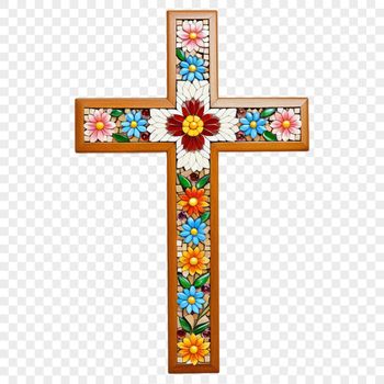 A large, clear PNG image of a cross with religious significance, suitable for commercial or personal use.