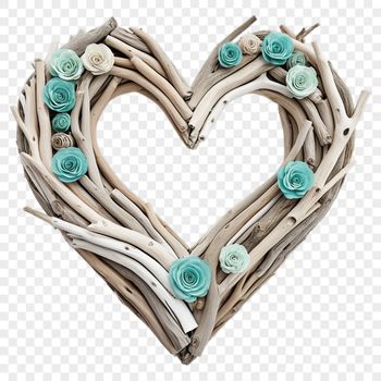 A high-resolution transparent love heart with a clear background, suitable for commercial and personal use in designs.