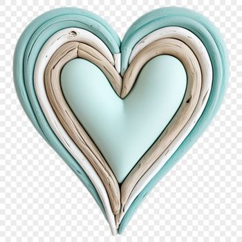 A large, transparent PNG heart with a clear background, ideal for sublimation printing or digital use.