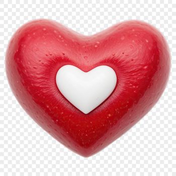A large, clear PNG image of a love heart, ideal for printing and DIY projects such as invitations, signs, and decals.