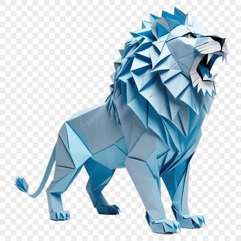 A large and majestic lion with a clear background, suitable for high-resolution printing and digital use.