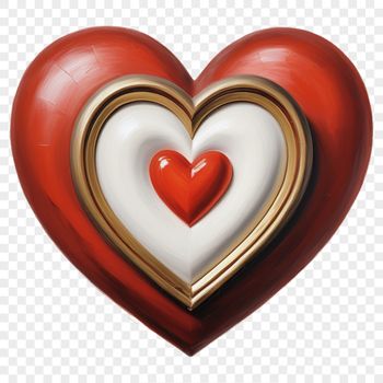 A free, high-resolution PNG image of a heart symbol with a clear background.