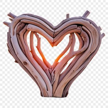 A transparent heart symbol with a clear background, ideal for web design and personal use.