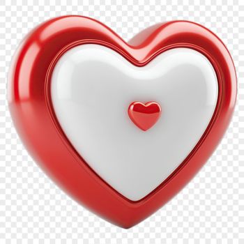 High resolution, transparent love heart clip art available for commercial and personal use in various design projects.