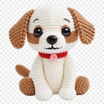 A high-resolution transparent PNG image of a cute playful puppy with a clear background.