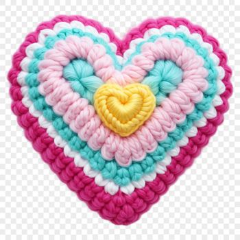 High-resolution graphic of a stylized love heart icon in PNG format.