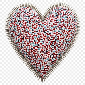 A large, transparent PNG image of a heart symbol in high resolution, suitable for commercial or personal use.