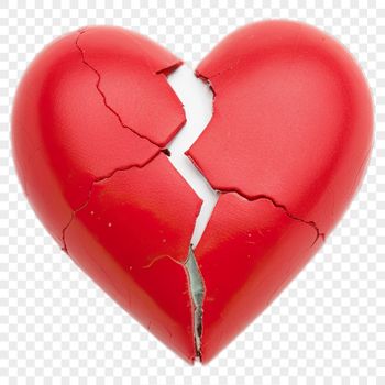 A transparent heart icon with a clear background, suitable for high-resolution print and commercial use.
