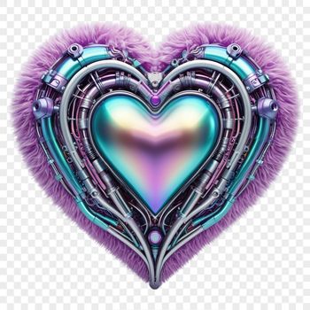 A clear, high-resolution illustration of a heart icon with transparent background.