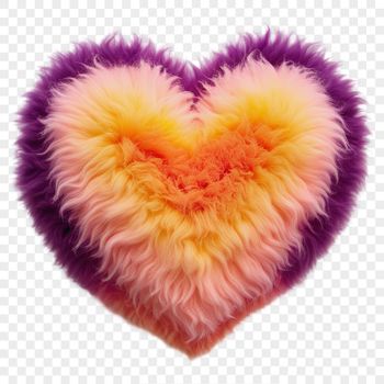 A high-resolution transparent heart with a clear background, suitable for commercial or personal use.