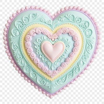 A high-resolution transparent heart graphic with a clear background, suitable for commercial use.