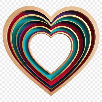 A clear, large PNG heart graphic suitable for commercial or personal use.