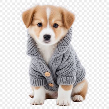 A high-resolution transparent PNG image of a playful puppy, suitable for commercial or personal use in various designs.