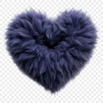 A vector heart with a clear transparent background, suitable for high-resolution printing or digital use.
