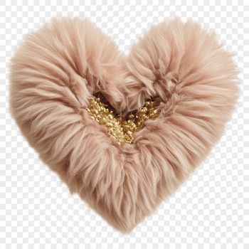 A clear transparent love heart graphic with a large size and high resolution.