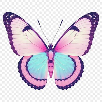 A colorful butterfly with delicate wings, suitable for personal and commercial projects.