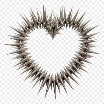 Transparent love heart graphic with clear background, suitable for commercial or personal use in digital projects.