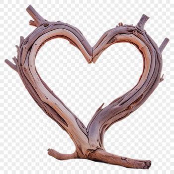 A transparent PNG heart graphic with a clear background, ideal for sublimation printing.