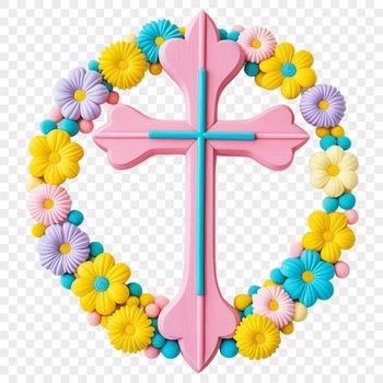 A high-resolution transparent PNG image of a simple white cross, suitable for commercial or personal use in various designs.