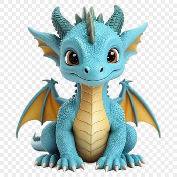 A free large-scale PNG graphic of a detailed dragon design suitable for commercial and personal use projects.