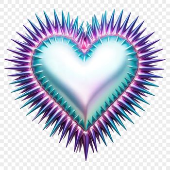 A transparent PNG heart symbol with a clear background, ideal for high-resolution printing.