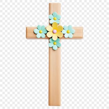 A transparent graphic of a cross, suitable for commercial and personal use in various designs.