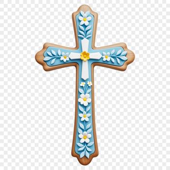 A high-resolution transparent png image of a crucifix with a clean background.