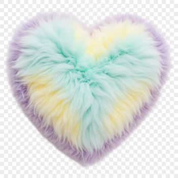 A high resolution transparent PNG heart symbol with a clear background.