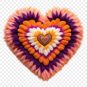 Simple heart icon designed for print and digital use with a transparent PNG format.