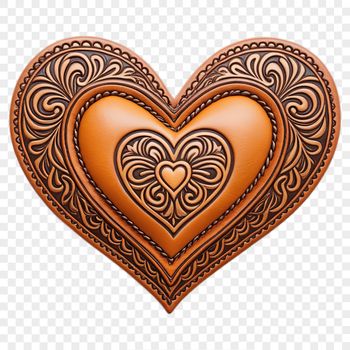 A free download PNG image of a stylized love heart, suitable for commercial or personal use.