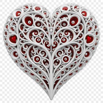 A simple, transparent PNG icon of a red heart with a clear background, suitable for commercial or personal use.