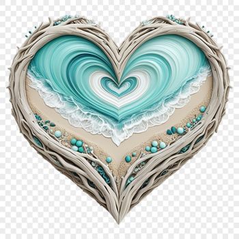 A high-resolution transparent love heart icon in PNG format.