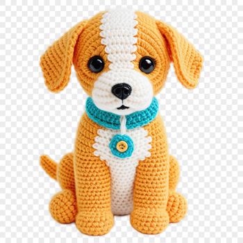 A clear background clipart image of a playful puppy available for commercial and personal use.