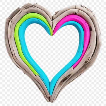 A transparent PNG heart graphic with a clear background, suitable for high-resolution printing or digital use.