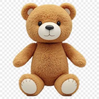 A high-resolution transparent teddy bear PNG icon with a clear background.