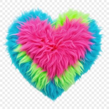 A large, transparent PNG heart with a clear background, suitable for print or digital use.